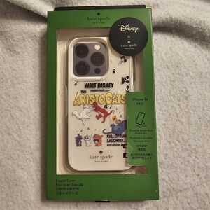 Kate Spade x Disney Aristocats iPhone 14 Pro Phone Case